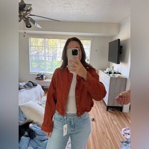 Urban Outfitters Rust Jean Jacket